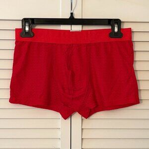 Mesh Trunk w/ Lined Front Pouch - Red
